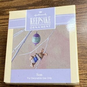 Hallmark Son 1992 Easter Collection Handcrafted & Dated 1992